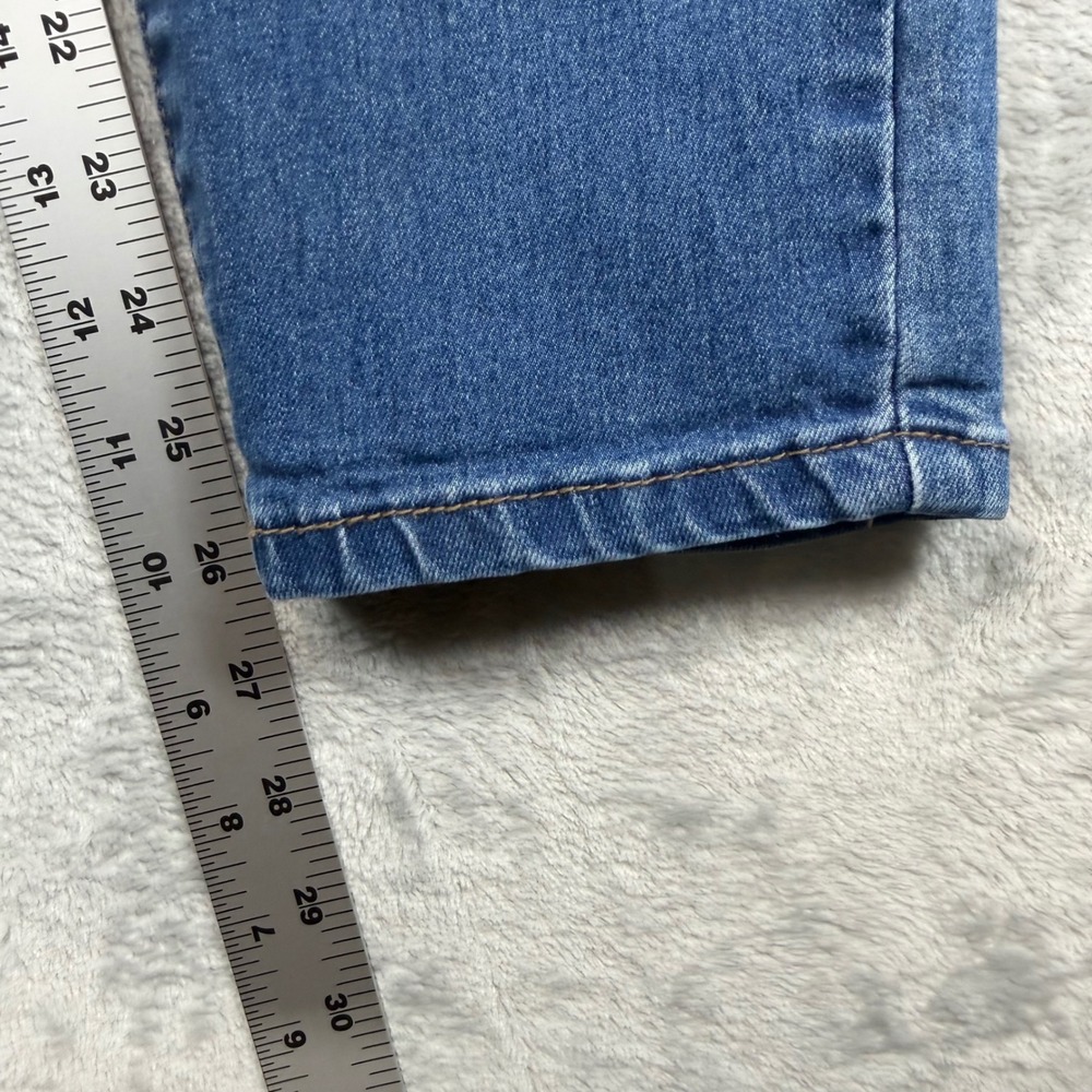 Bella Vida Maternity Skinny Jeans Medium Wash Full Belly Panel Size M RN112642 - Picture 4 of 10